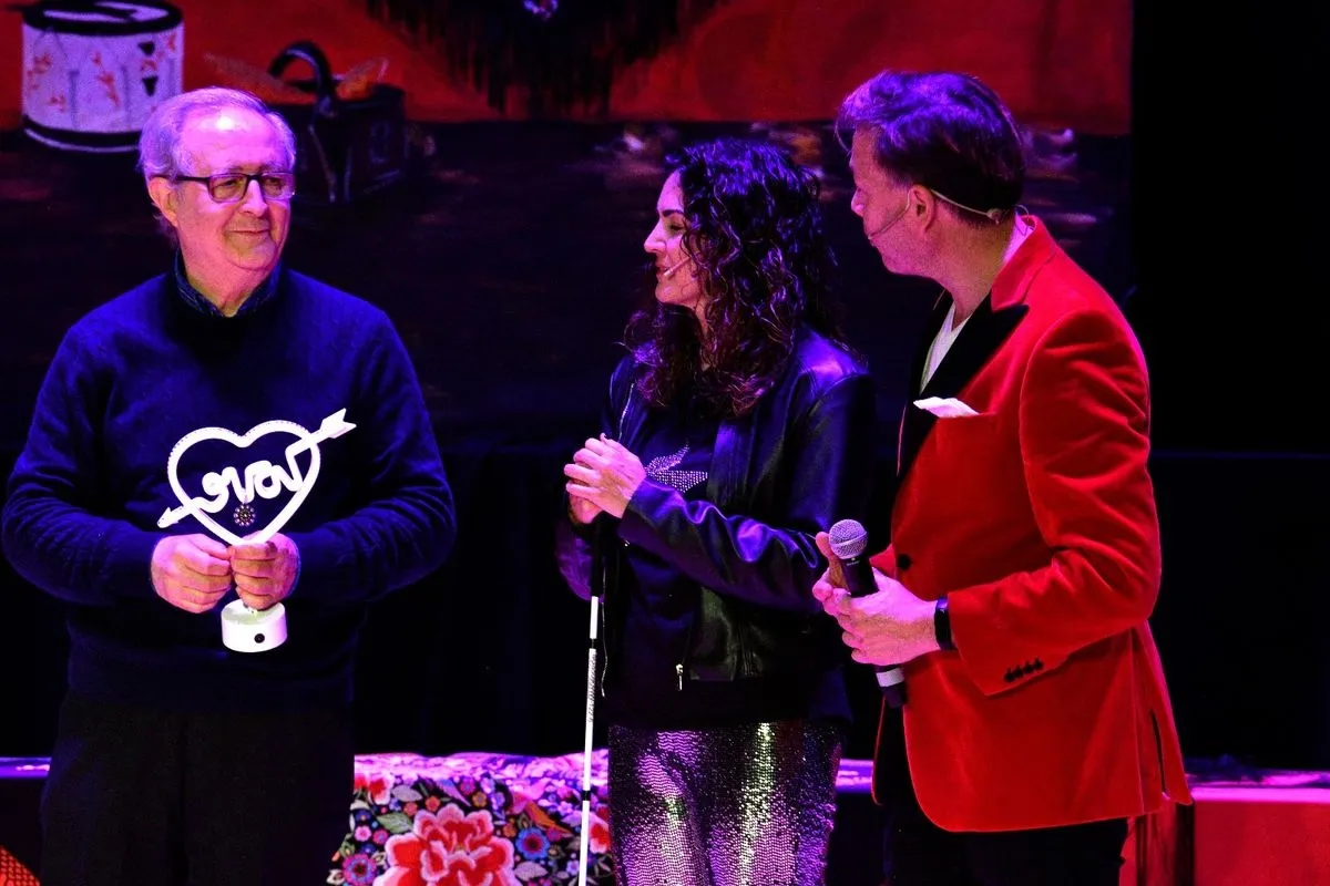 Entrega de premios en la Gala del Humor y del Amor