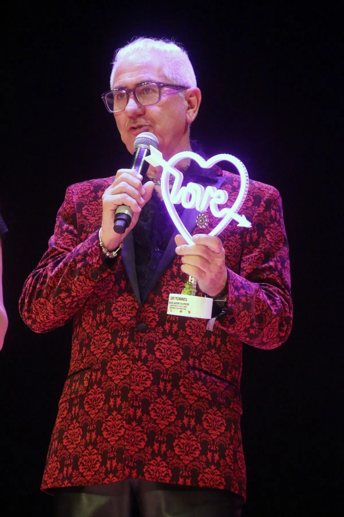 Entrega de premios en la Gala del Humor y del Amor