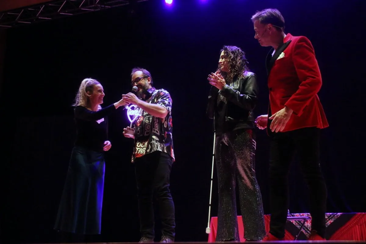Entrega de premios en la Gala del Humor y del Amor