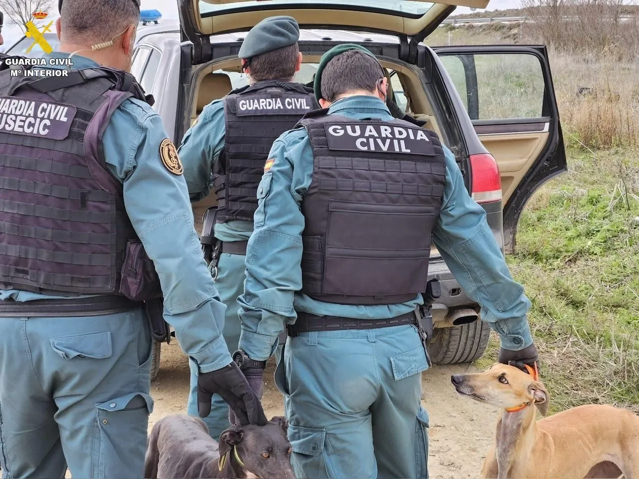 Operación de la Guardia Civil contra la caza furtiva