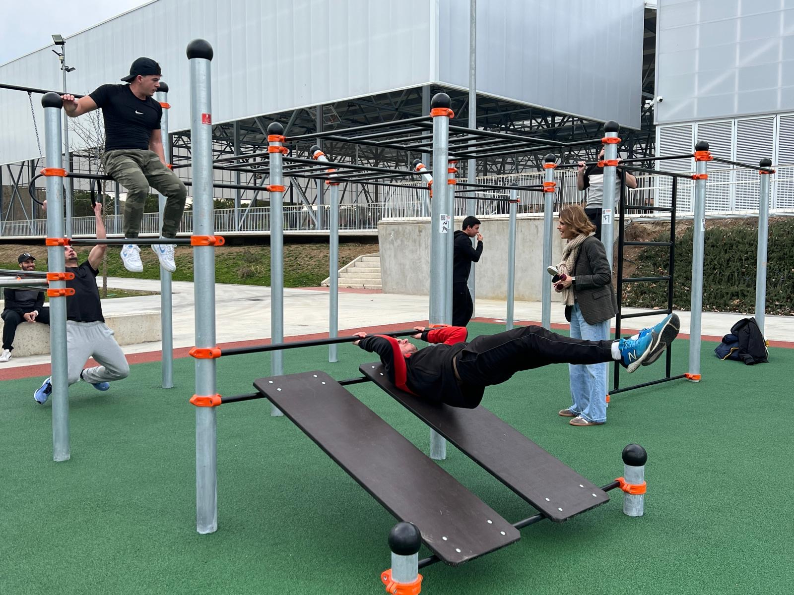El Ayuntamiento de Salamanca habilita un espacio para la práctica de calistenia en la Ciudad Deportiva Lazarillo