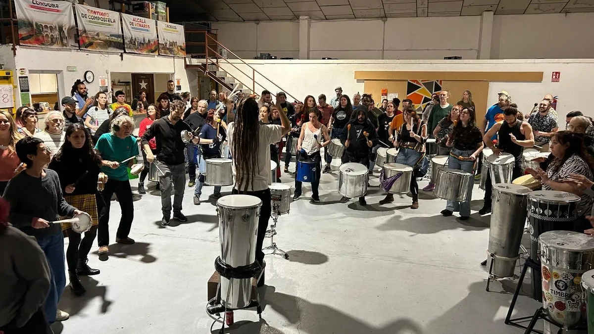 Uno de los ensayos del Blocco Charro