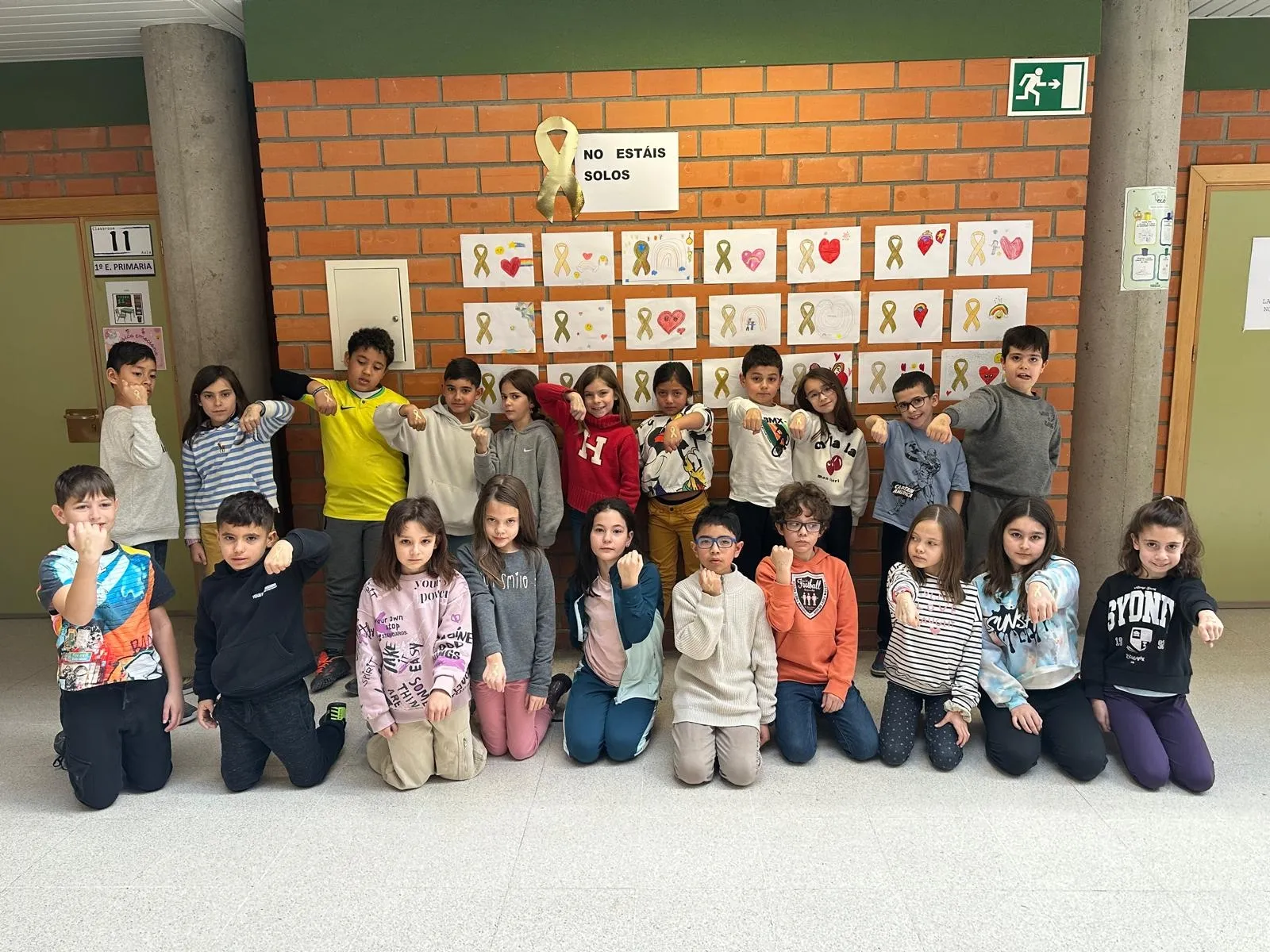 Los alumnos del Colegio Antonio Machado