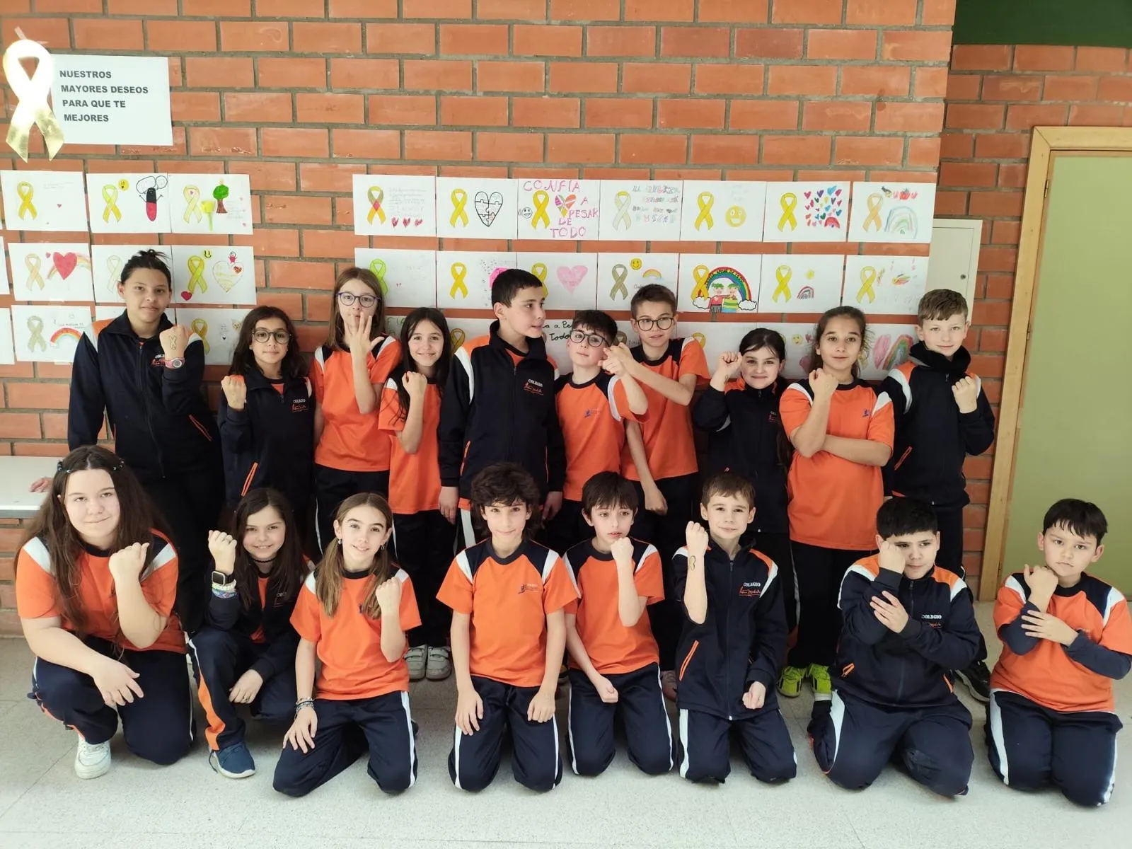 Los alumnos del Colegio Antonio Machado