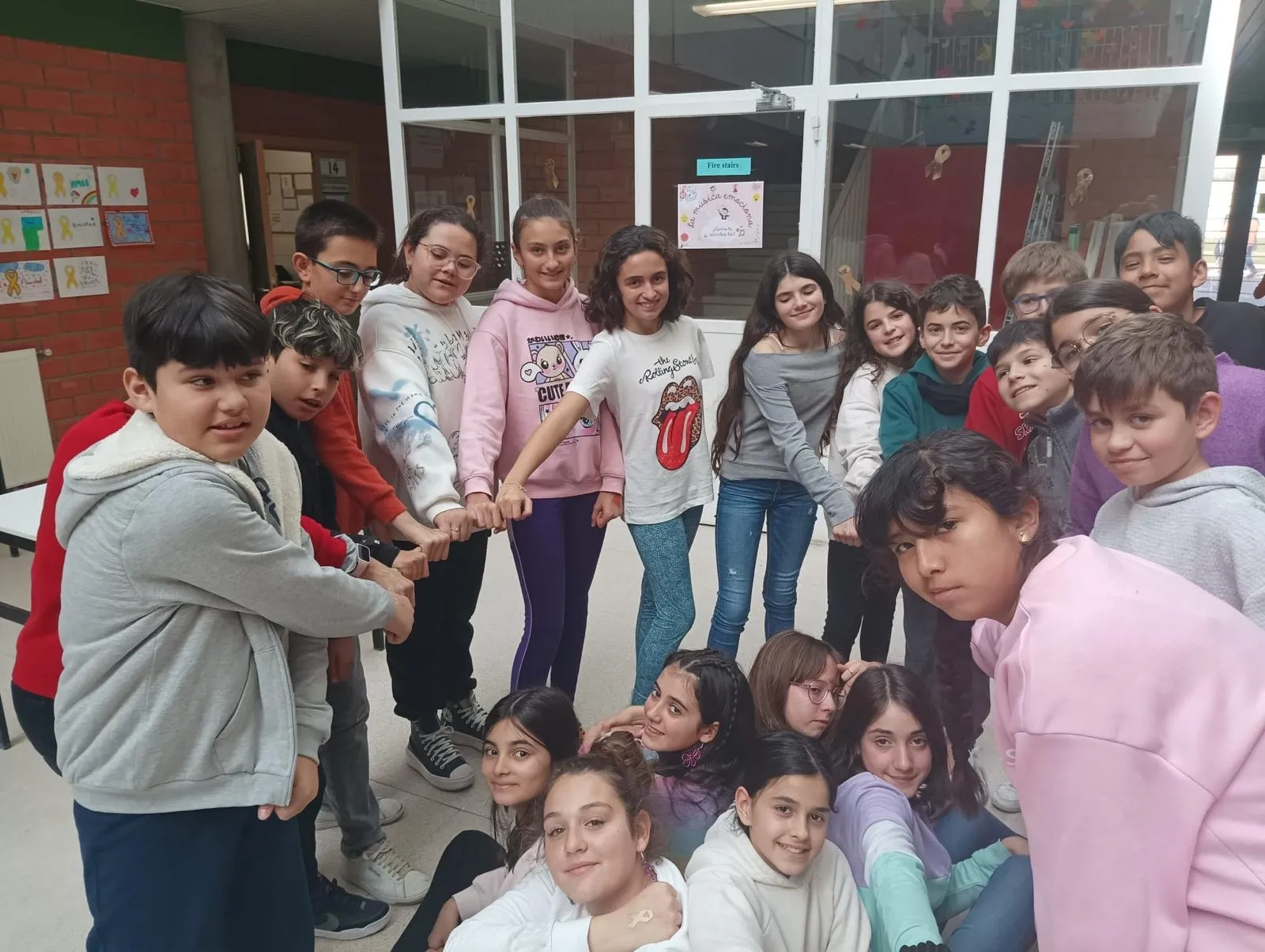 Los alumnos del Colegio Antonio Machado