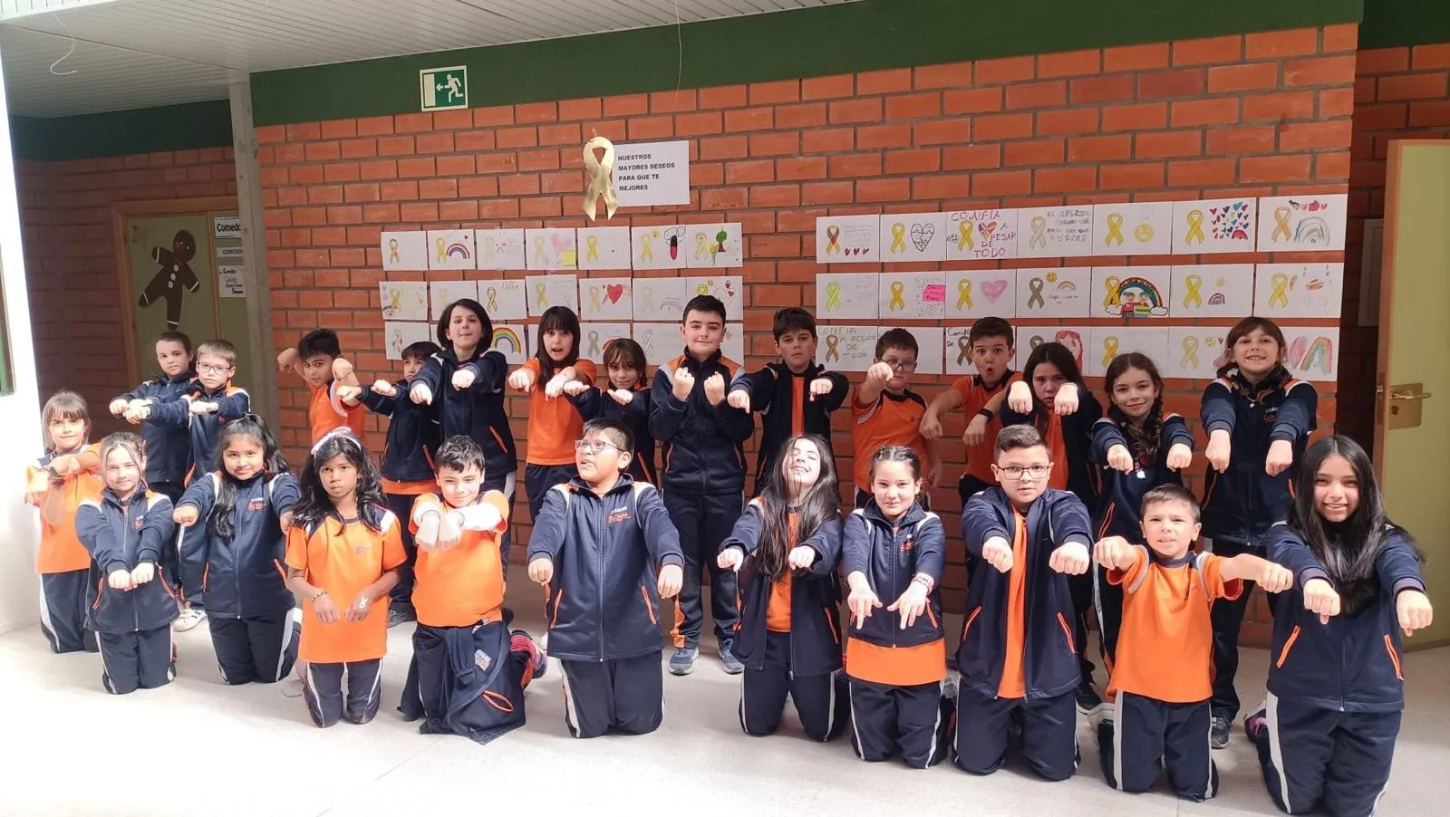 Los alumnos del Colegio Antonio Machado
