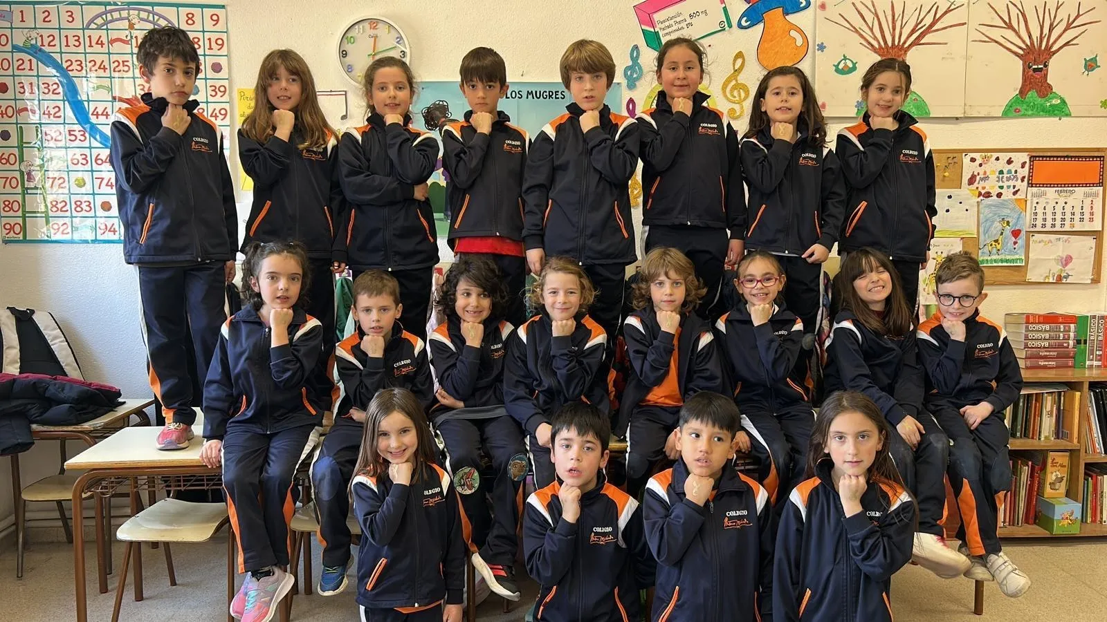 Los alumnos del Colegio Antonio Machado