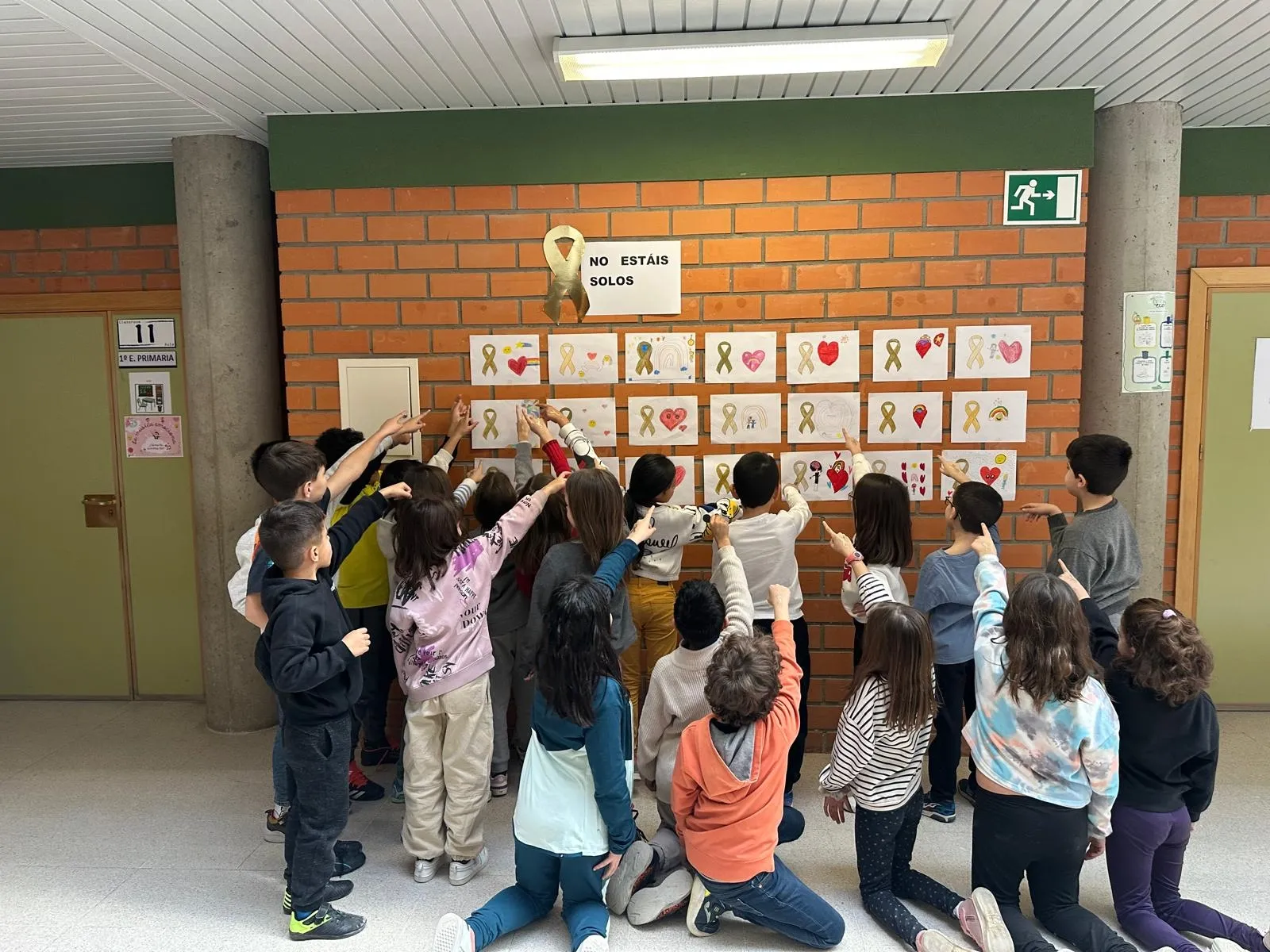 Los alumnos del Colegio Antonio Machado