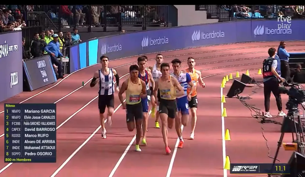 Foto 3 - &Aacute;lvaro de Arriba se cuelga la plata en el Nacional de Short Track en un tremendo sprint final