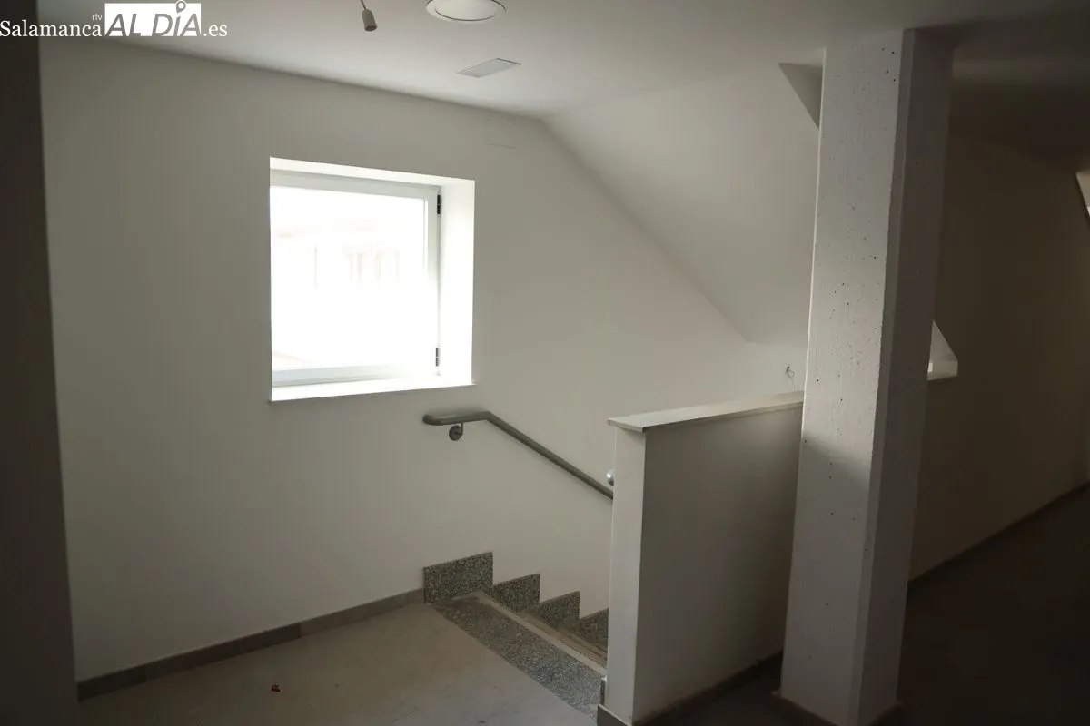 Obras del nuevo Centro de Convivencia para personas mayores o con movilidad reducida en el barrio Capuchinos. Foto de David Sañudo