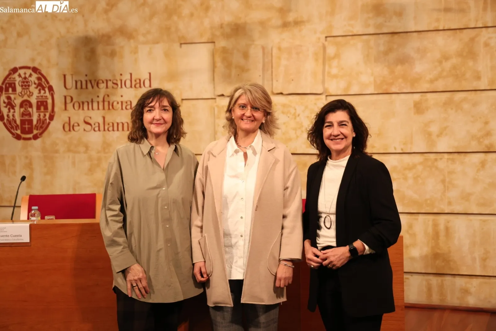 Cáritas Diocesana de Salamanca ha presentado los detalles del Concierto por la Paz del 22 de febrero en La Clerecía. Fotos: David Sañudo