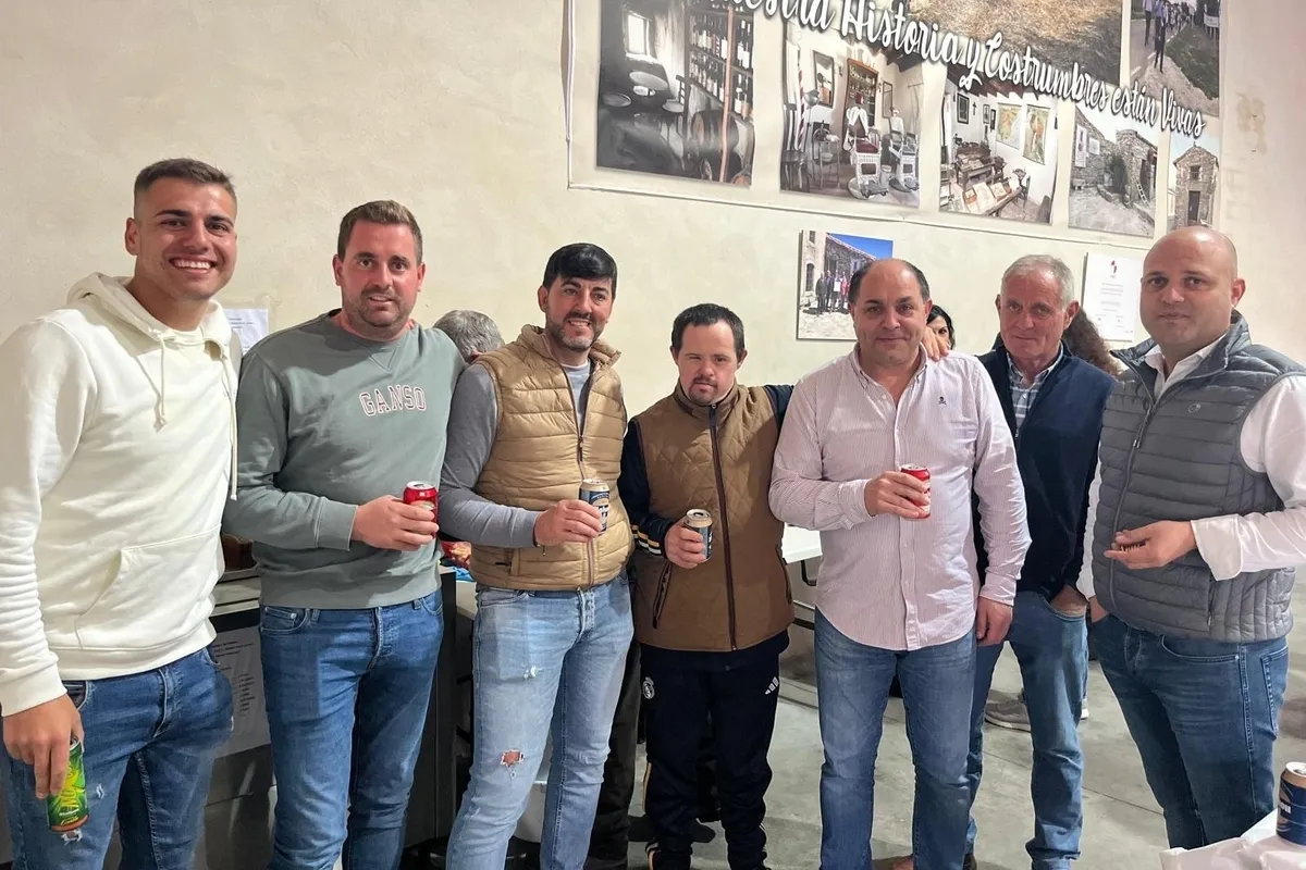 Comida de la matanza en Gejo de los Reyes