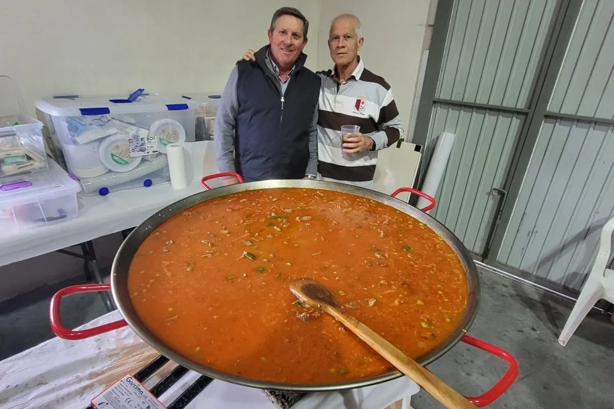 Comida de la matanza en Gejo de los Reyes