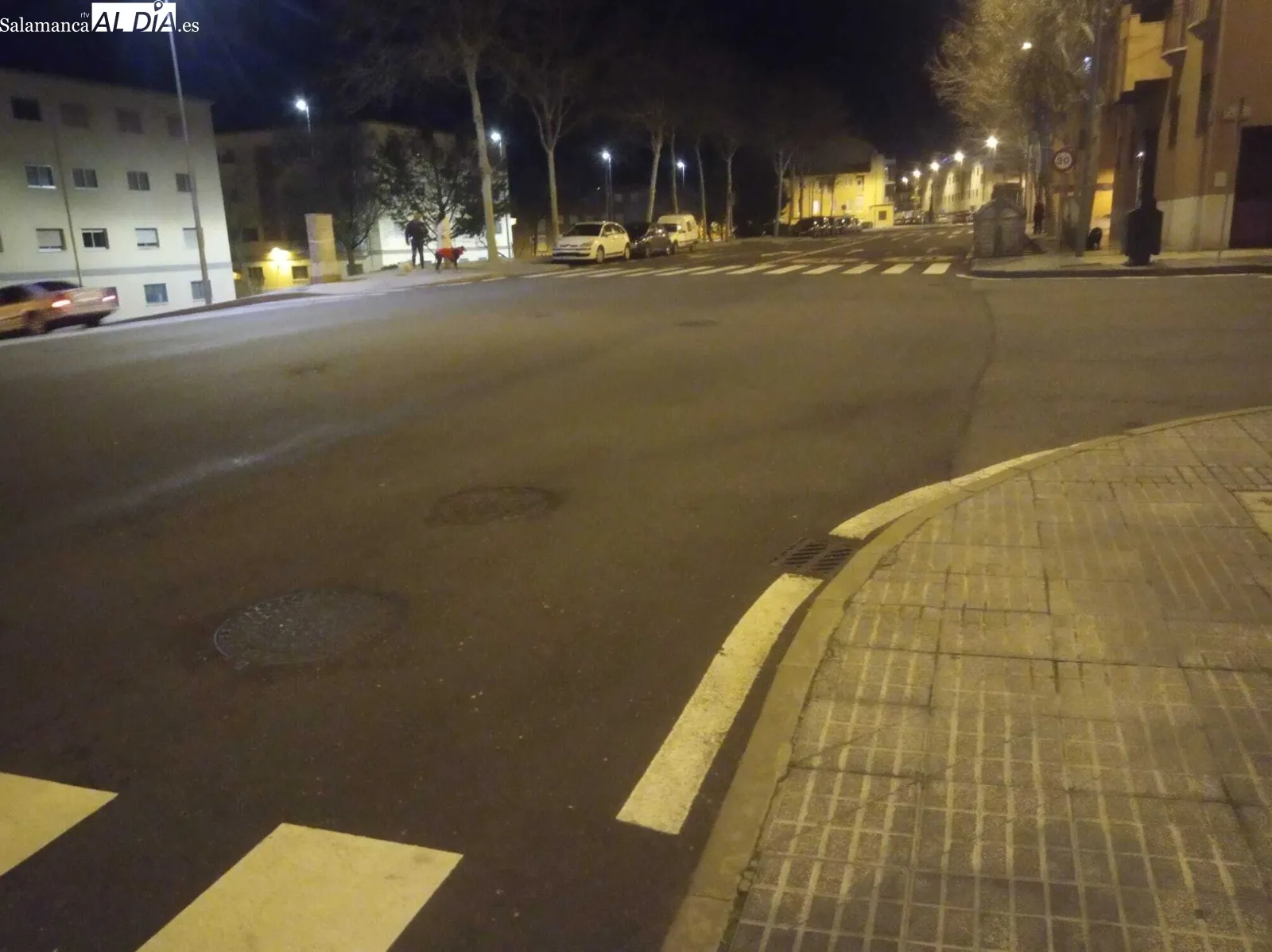 Cruce entre la calle Licenciado Vidriera y la calle del Bachiller Sansón Carrasco | Fotos: Toni Sánchez