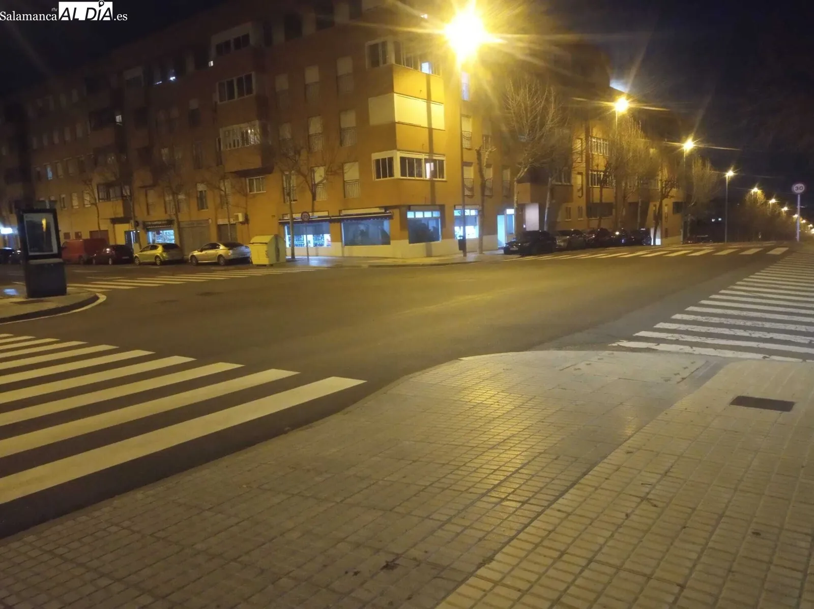 Cruce entre la calle Licenciado Vidriera y la calle del Bachiller Sansón Carrasco | Fotos: Toni Sánchez