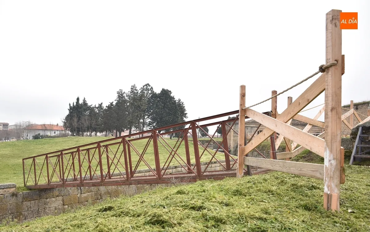 Foto 3 - Colocado el Puente de Aris y todas las agujas en altura del Registro