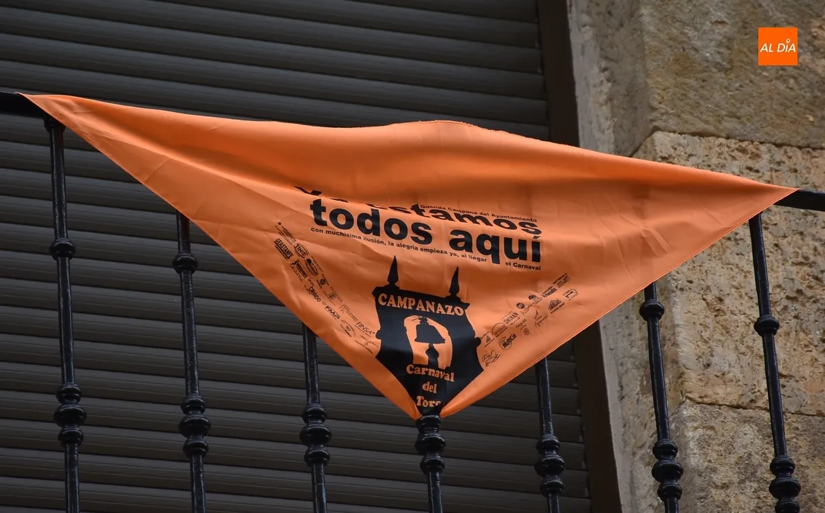 Foto 4 - Los pa&ntilde;uelos farinatos empiezan a asomar por las calles mirobrigenses