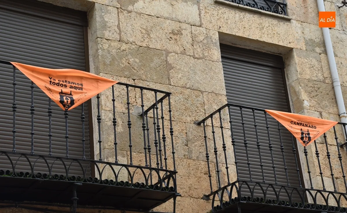 Foto 3 - Los pa&ntilde;uelos farinatos empiezan a asomar por las calles mirobrigenses