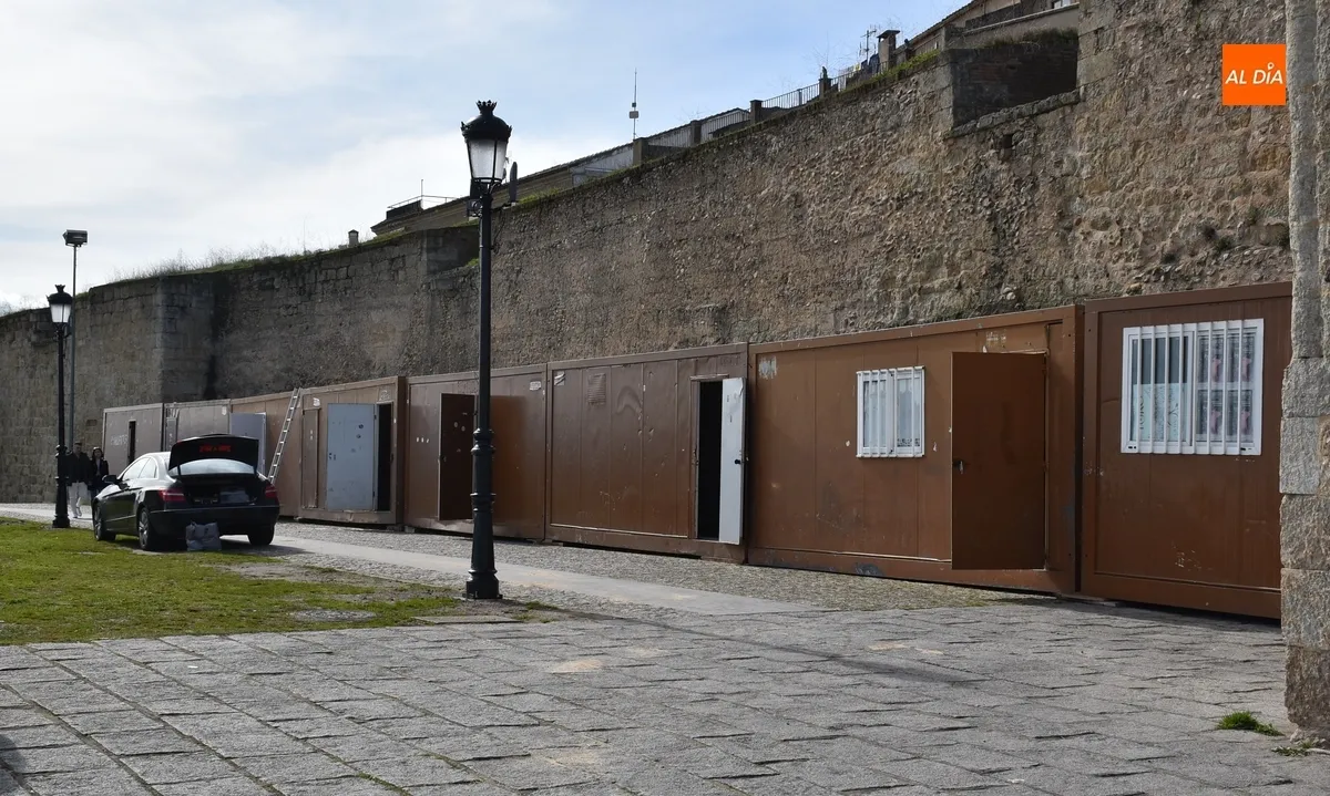Foto 2 - Empieza a configurarse el &lsquo;rect&aacute;ngulo m&aacute;gico&rsquo; con el montaje de las primeras barreras