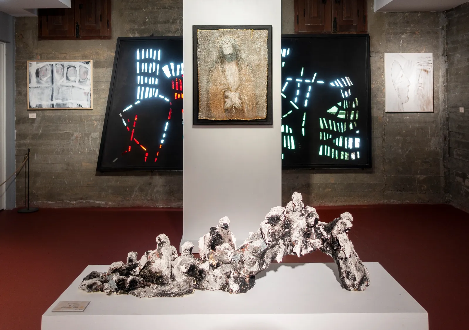 La obra del artista sacerdote Vicente Molina sorprende al espectador en el Museo Diocesano del Palacio del Obispo | FOTOS: Carmen Borrego 