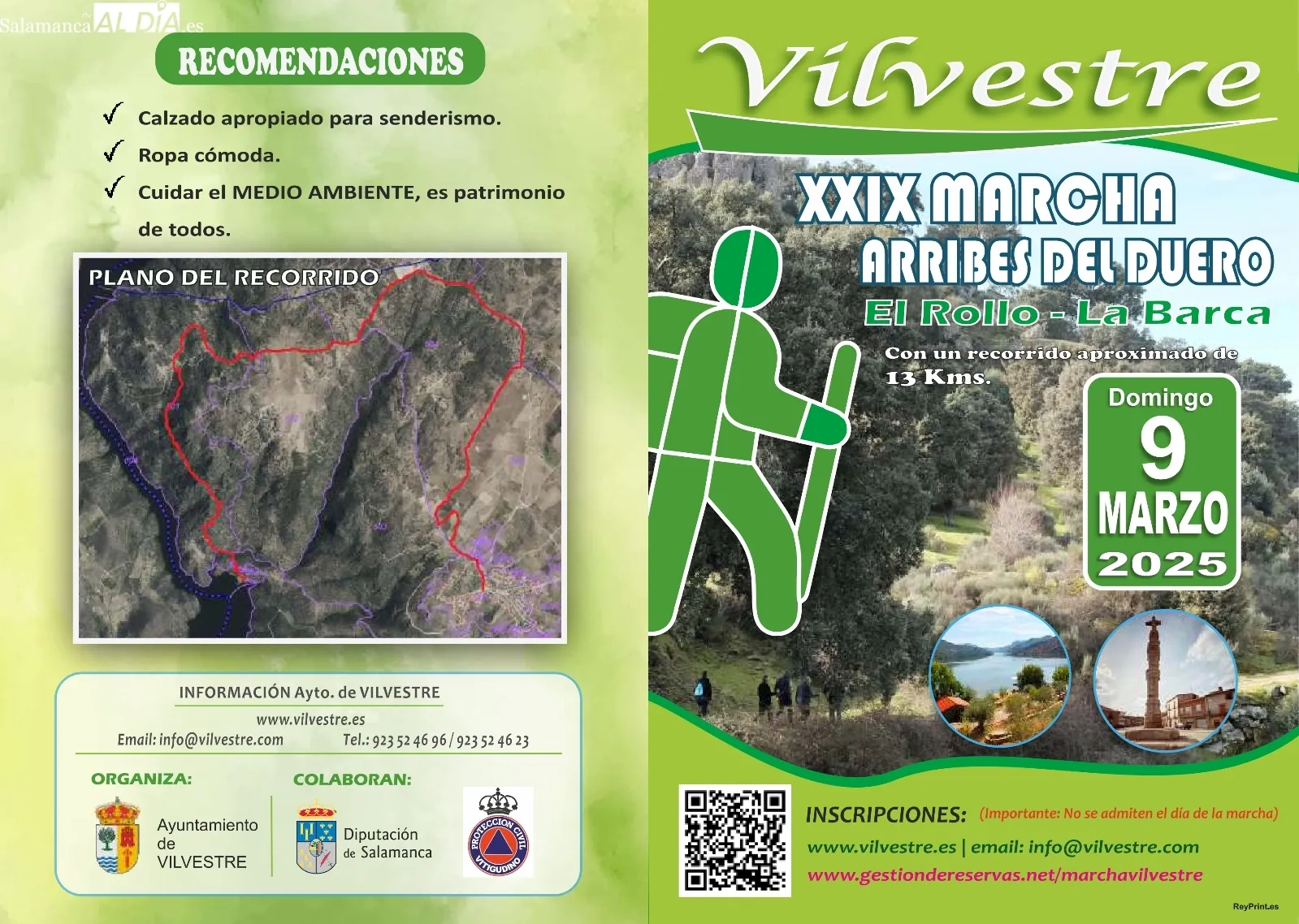 Foto 2 - Vilvestre, nueva cita el segundo domingo de marzo en la XXIX Marcha Arribes del Duero