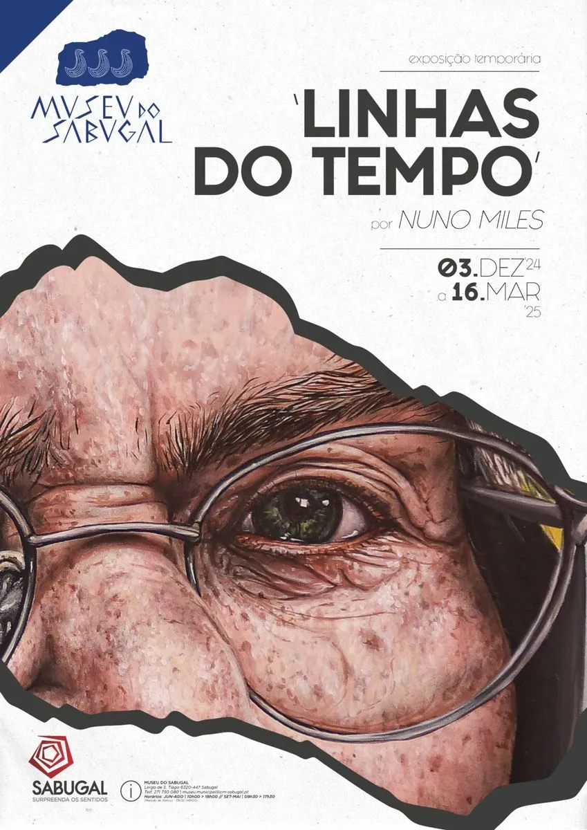 'Linhas do Tempo', exposición de Nuno Miles, Sabugal (Portugal) 
