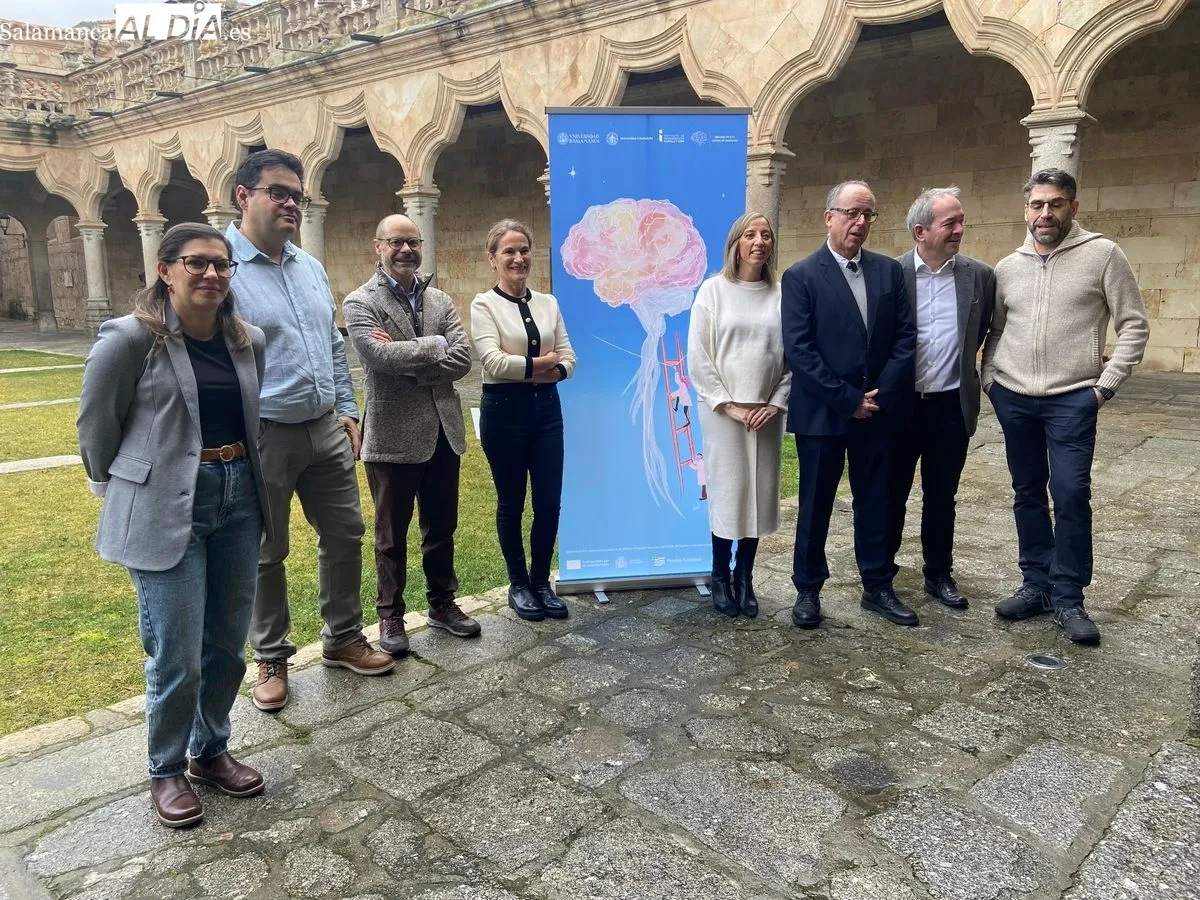 Presentación del avance del Instituto de Neurociencias de Salamanca, que se une a la red de Unidades Excelencia con una subvención de la Junta de  600.000 euros. Foto de Vanesa Martins