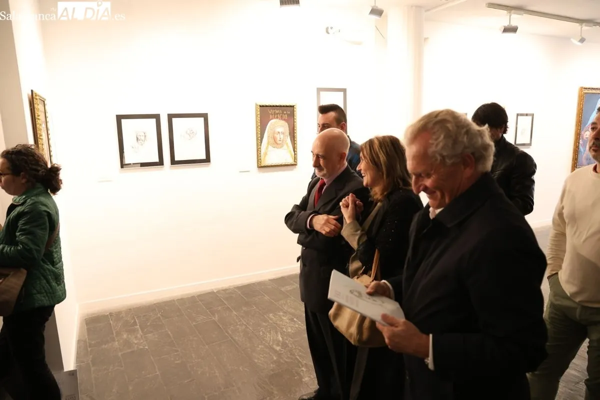 Exposición 'Faz de la Semana Santa', del pintor y escultor Amable Diego. Foto de David Sañudo