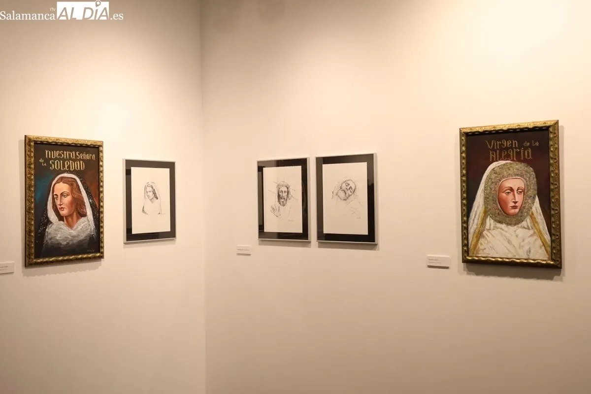 Exposición 'Faz de la Semana Santa', del pintor y escultor Amable Diego. Foto de David Sañudo