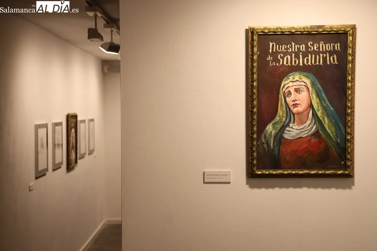 Exposición 'Faz de la Semana Santa', del pintor y escultor Amable Diego. Foto de David Sañudo