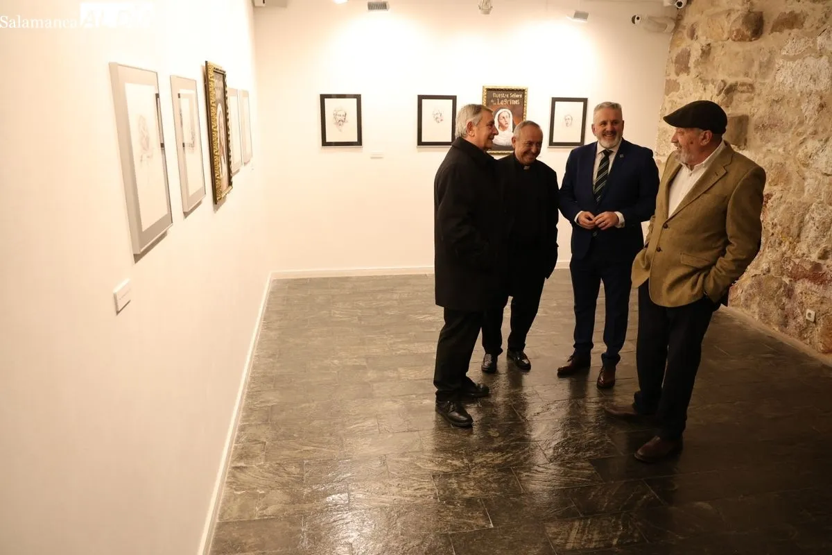 Exposición 'Faz de la Semana Santa', del pintor y escultor Amable Diego. Foto de David Sañudo