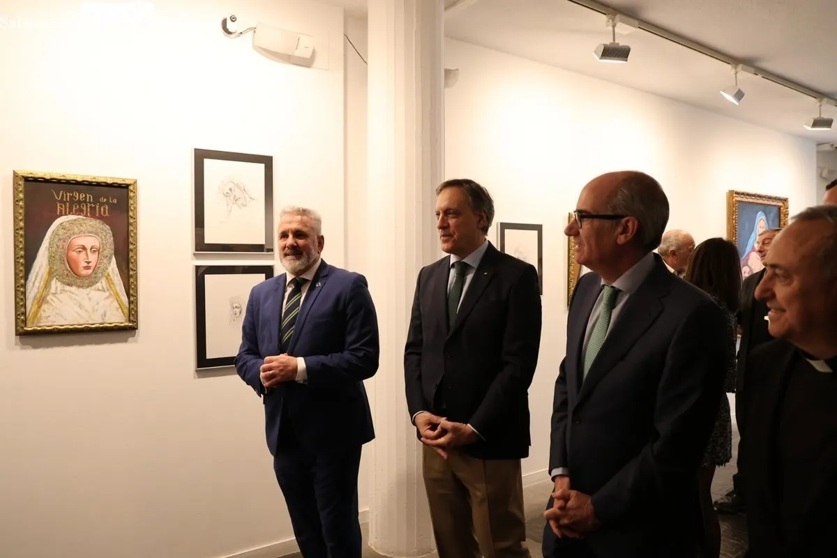 Exposición 'Faz de la Semana Santa', del pintor y escultor Amable Diego. Foto de David Sañudo