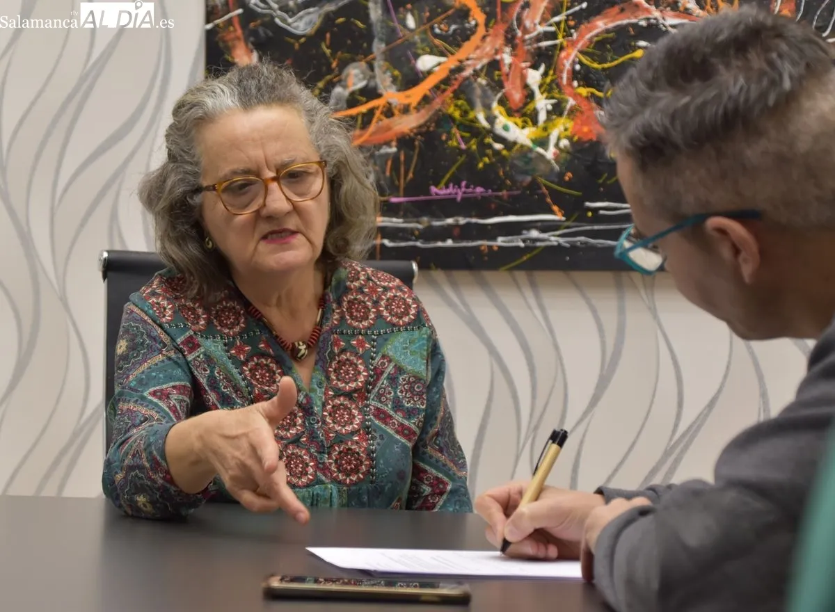 Entrevista a Sagrario Rollán, profesora, escritora, pintora y cooperante de Misioneros Dominicos Selvas Amazónicas. Foto de Toni Sánchez