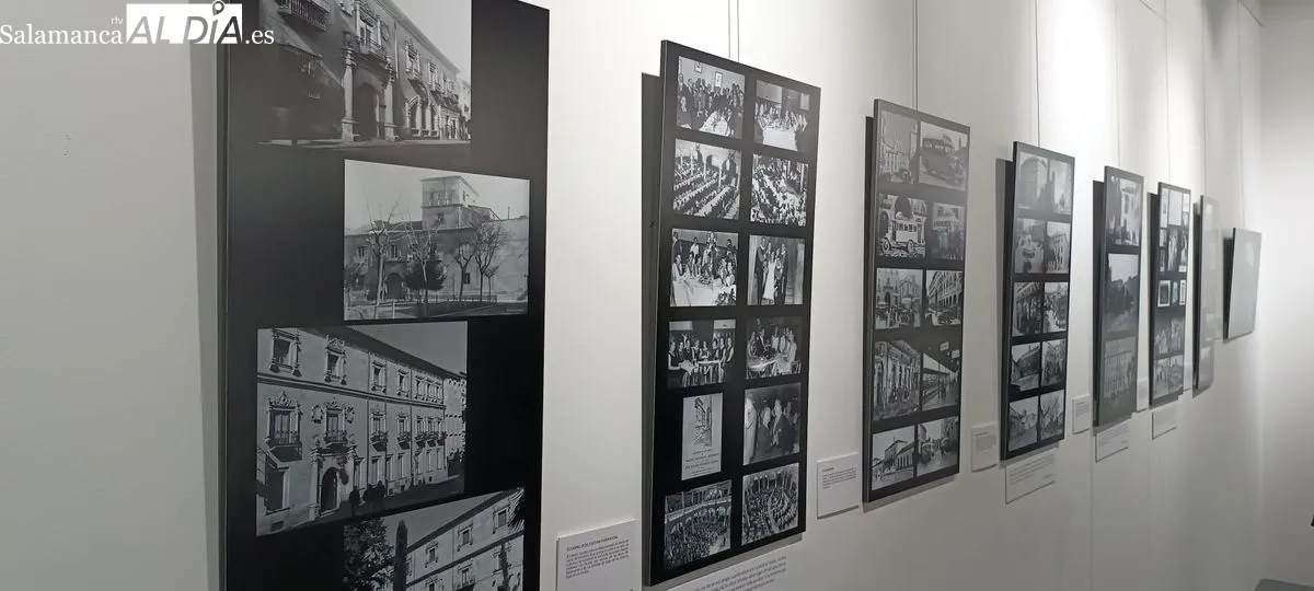 Inauguración de la exposición fotográfica Salamanca y el Casino (entre visillos), que se puede visitar en el Casino (Palacio de Figueroa). Foto CGH