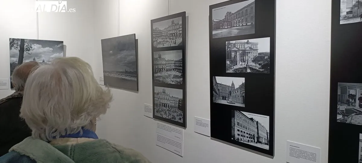 Inauguración de la exposición fotográfica Salamanca y el Casino (entre visillos), que se puede visitar en el Casino (Palacio de Figueroa). Foto CGH
