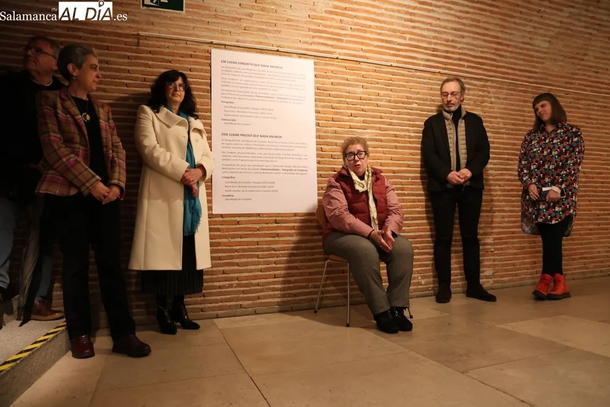 Inauguración de la exposición 'Ese Lugar concreto que nada anuncia' | FOTOS: David Sañudo 
