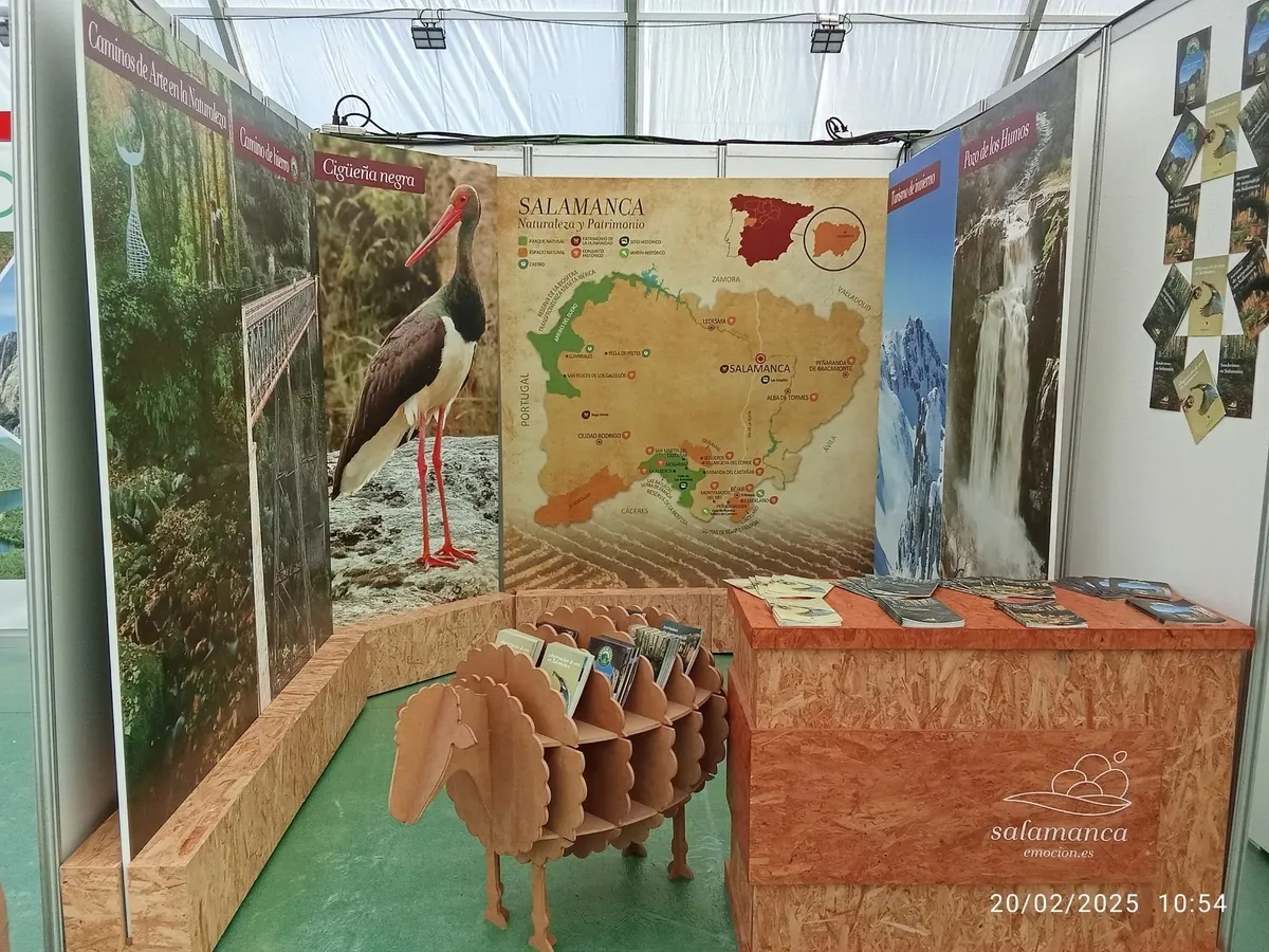 Stand de la Diputación de Salamanca en la XX Feria Internacional de Turismo Ornitológico  / DIPUTACIÓN