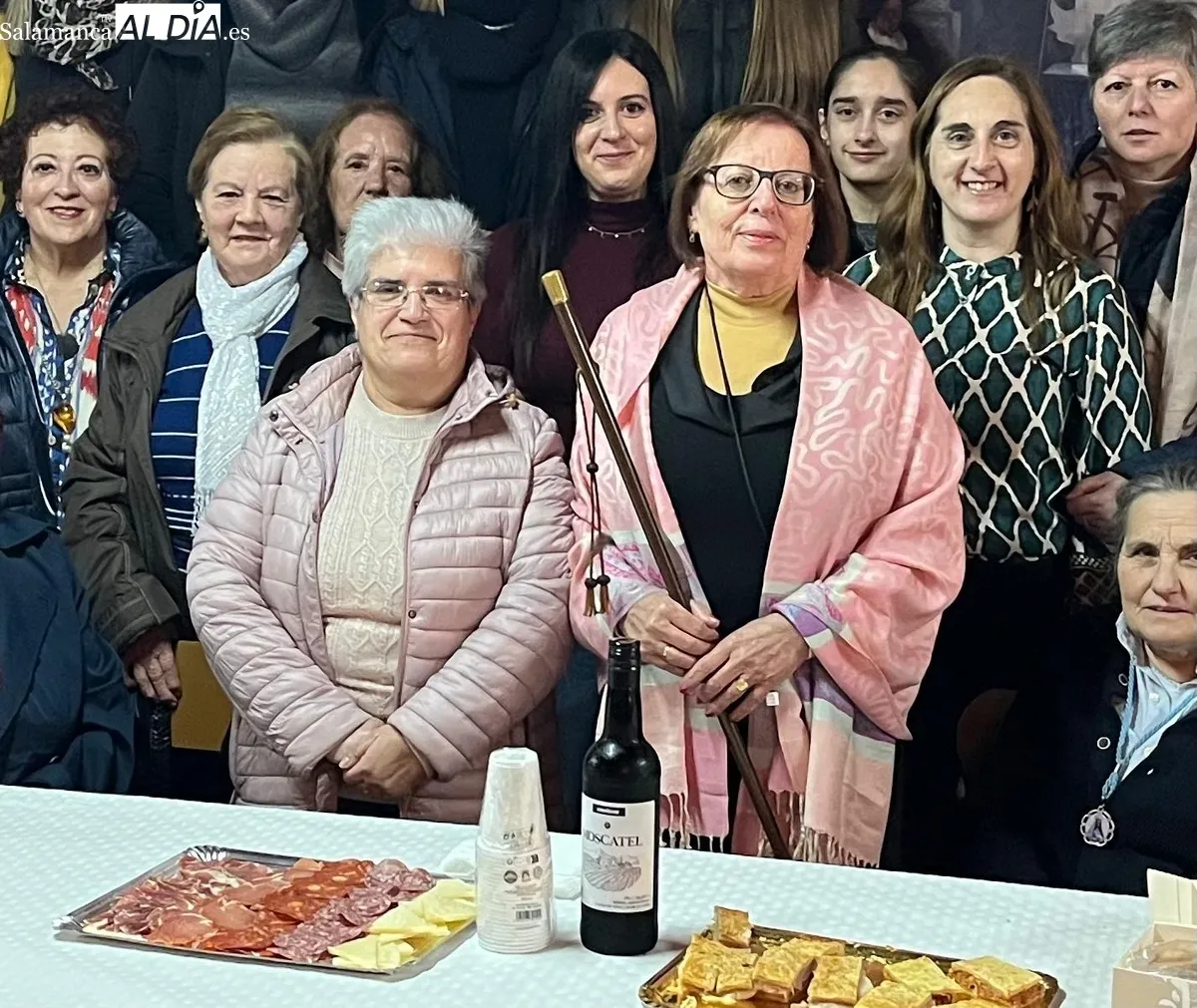 Fiesta de las águedas en Guadramiro