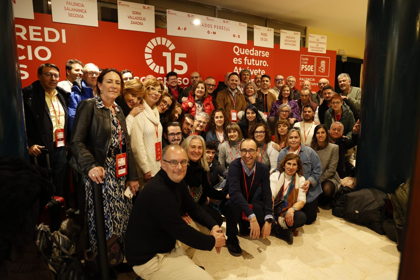 Los socialistas salmantinos que tendrán amplia representación en la nueva dirección del PSOECyL 