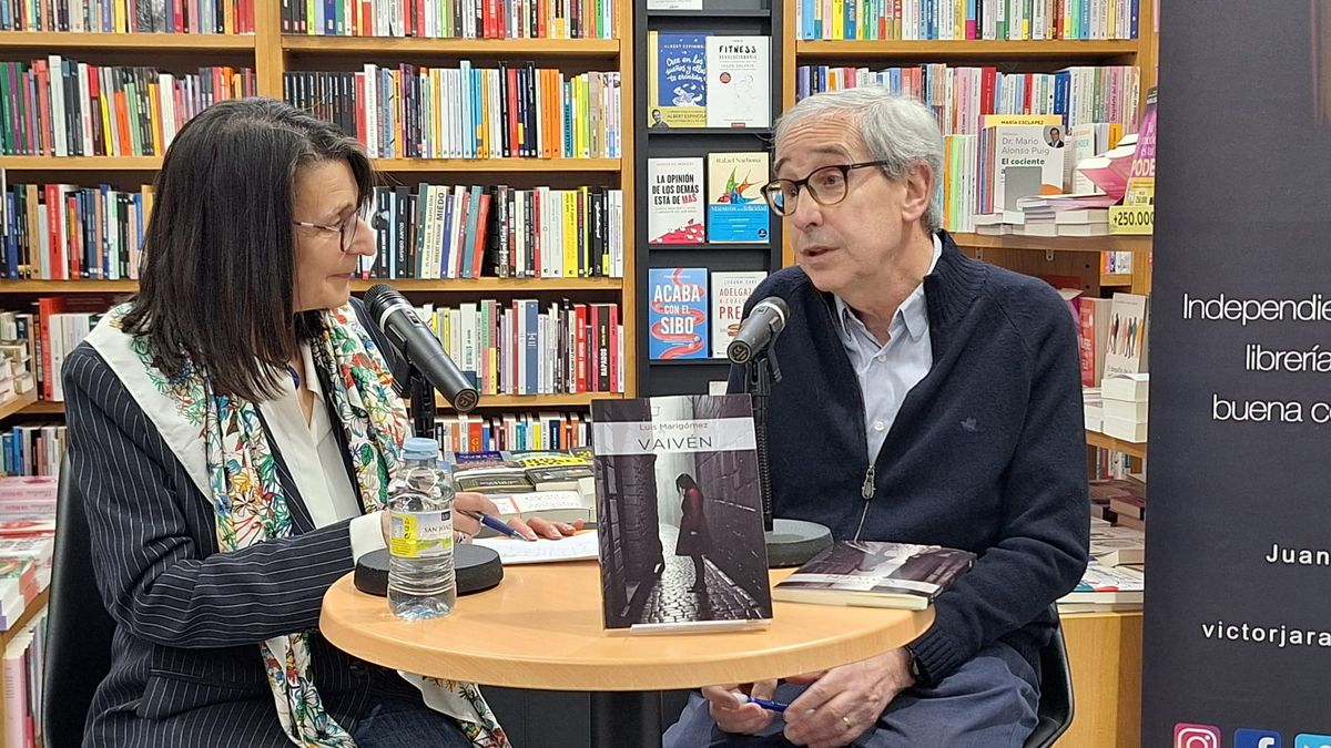 Luis Marigómez presenta en Salamanca su último libro de relatos Vaivén