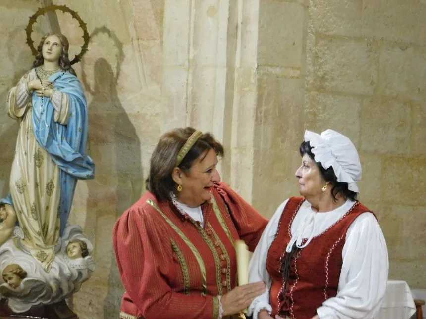 Buscando a Nebrija se ofrecía en la iglesia parroquial de Arabayona
