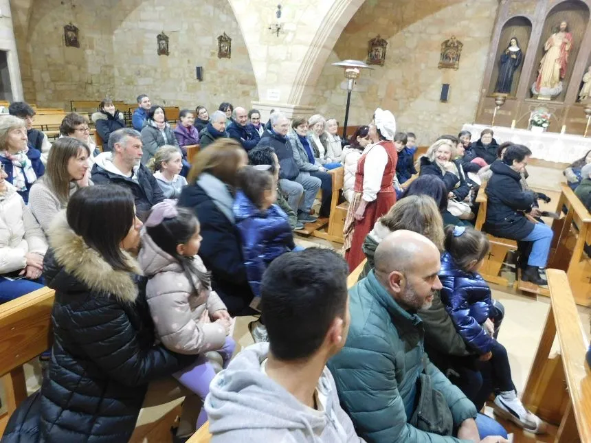 Buscando a Nebrija se ofrecía en la iglesia parroquial de Arabayona