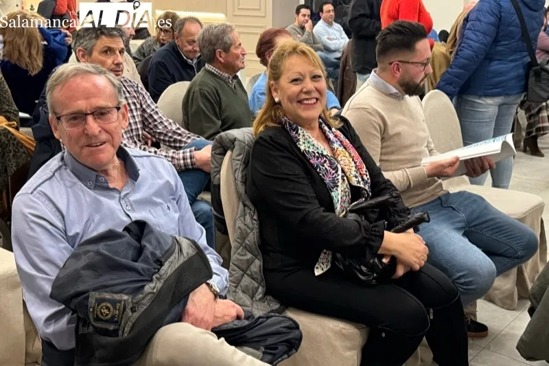 Carlos García Carbayo en el encuentro comarcal con alcaldes y concejales
