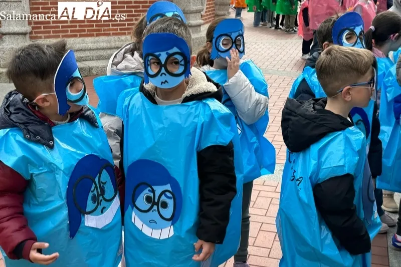 Desfile de carnaval de los colegios Miguel de Unamuno y Severiano Montero
