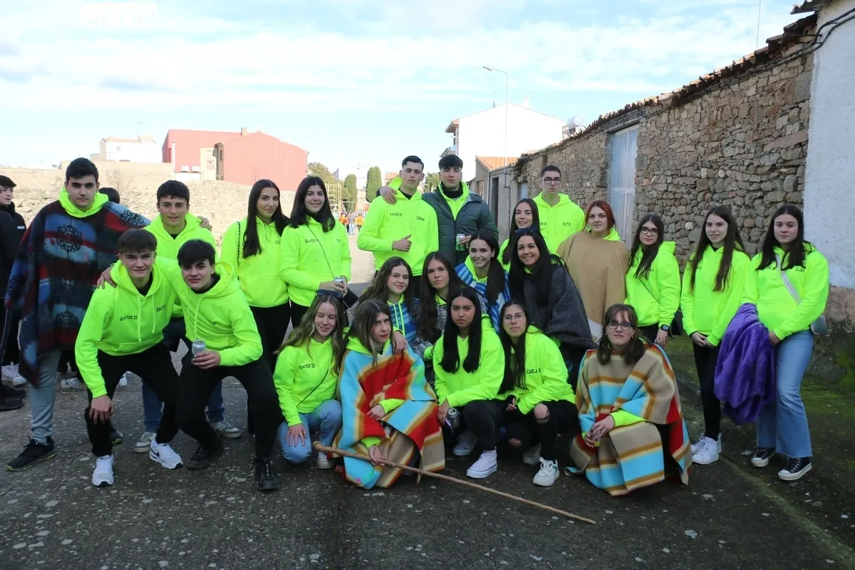 Fiesta de los quintos 2025 en Vitigudino / CORRAL