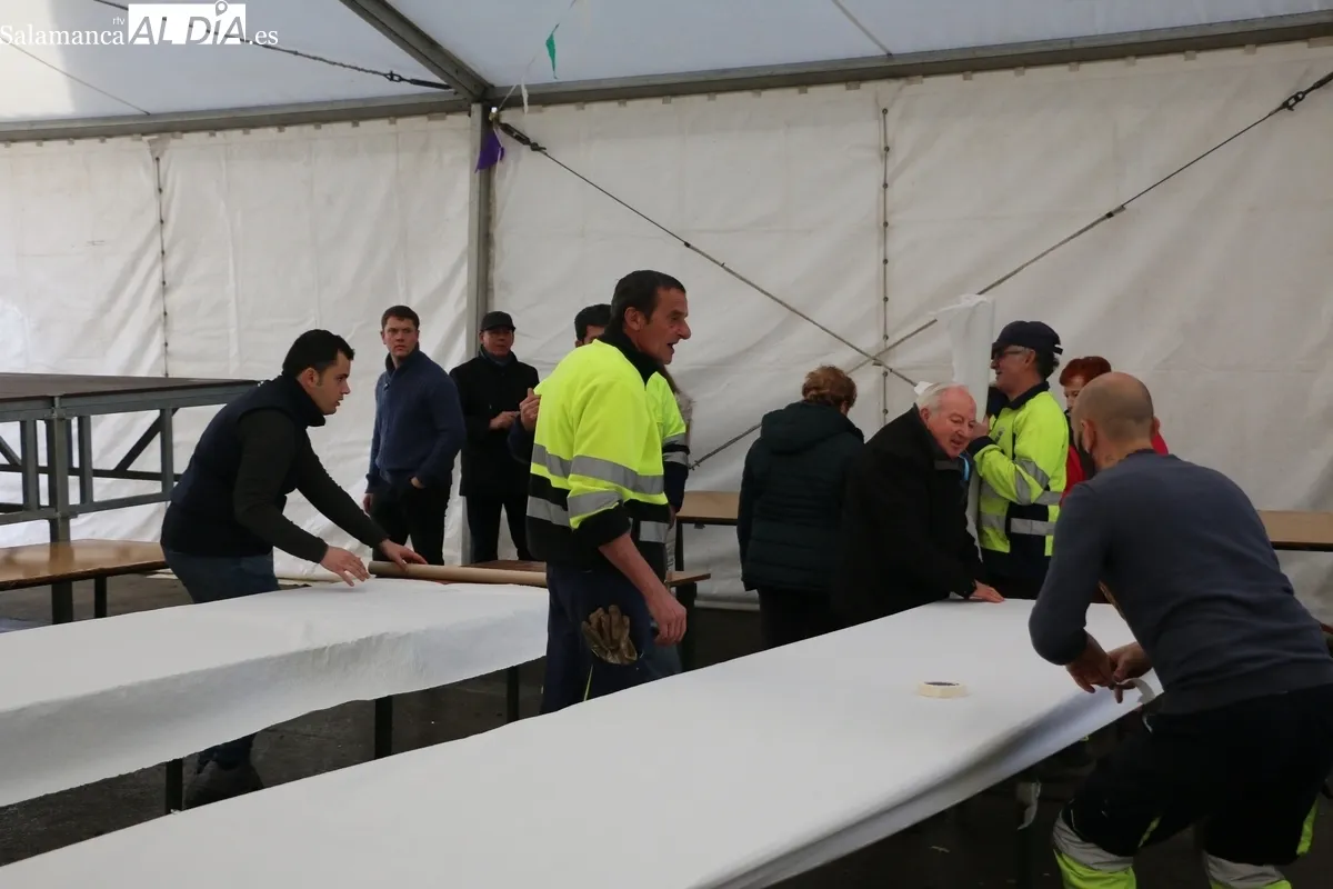 Parrillada en Corporario por las fiestas de San Blas / CORRAL