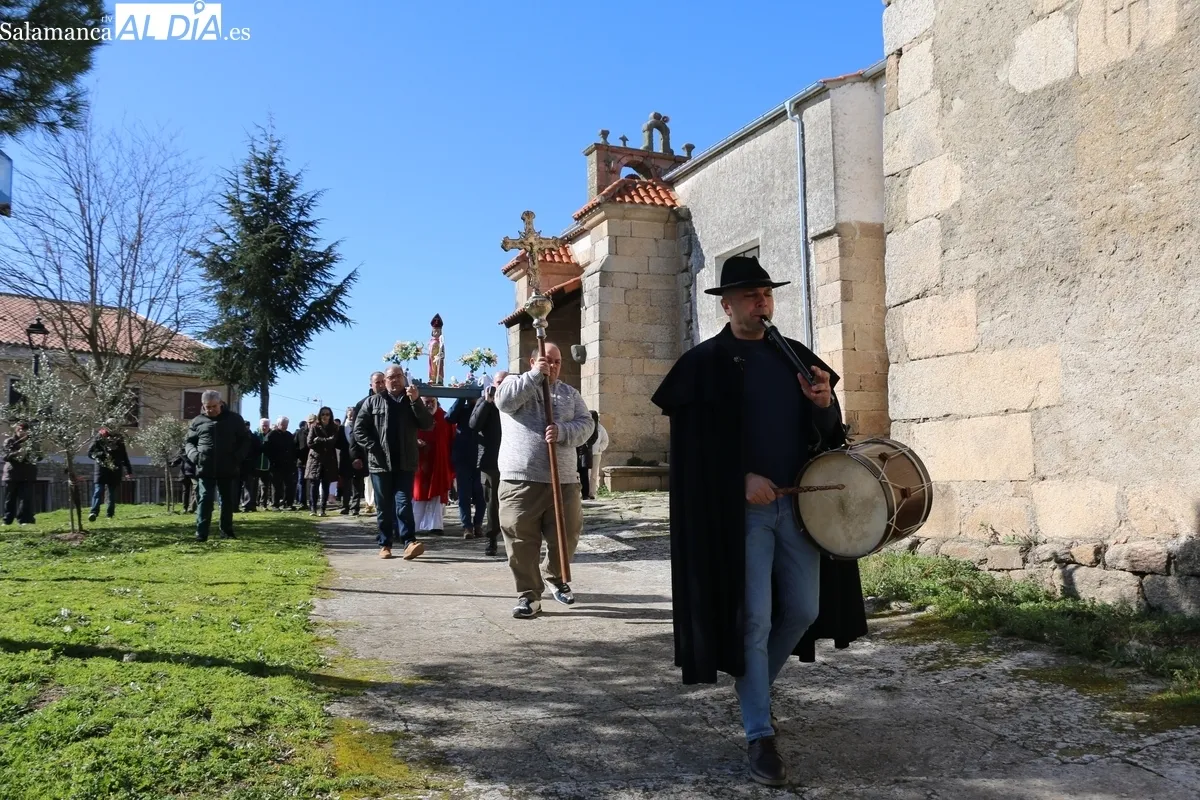 Celebración de San Blas en Peralejos de Abajo / CORRAL