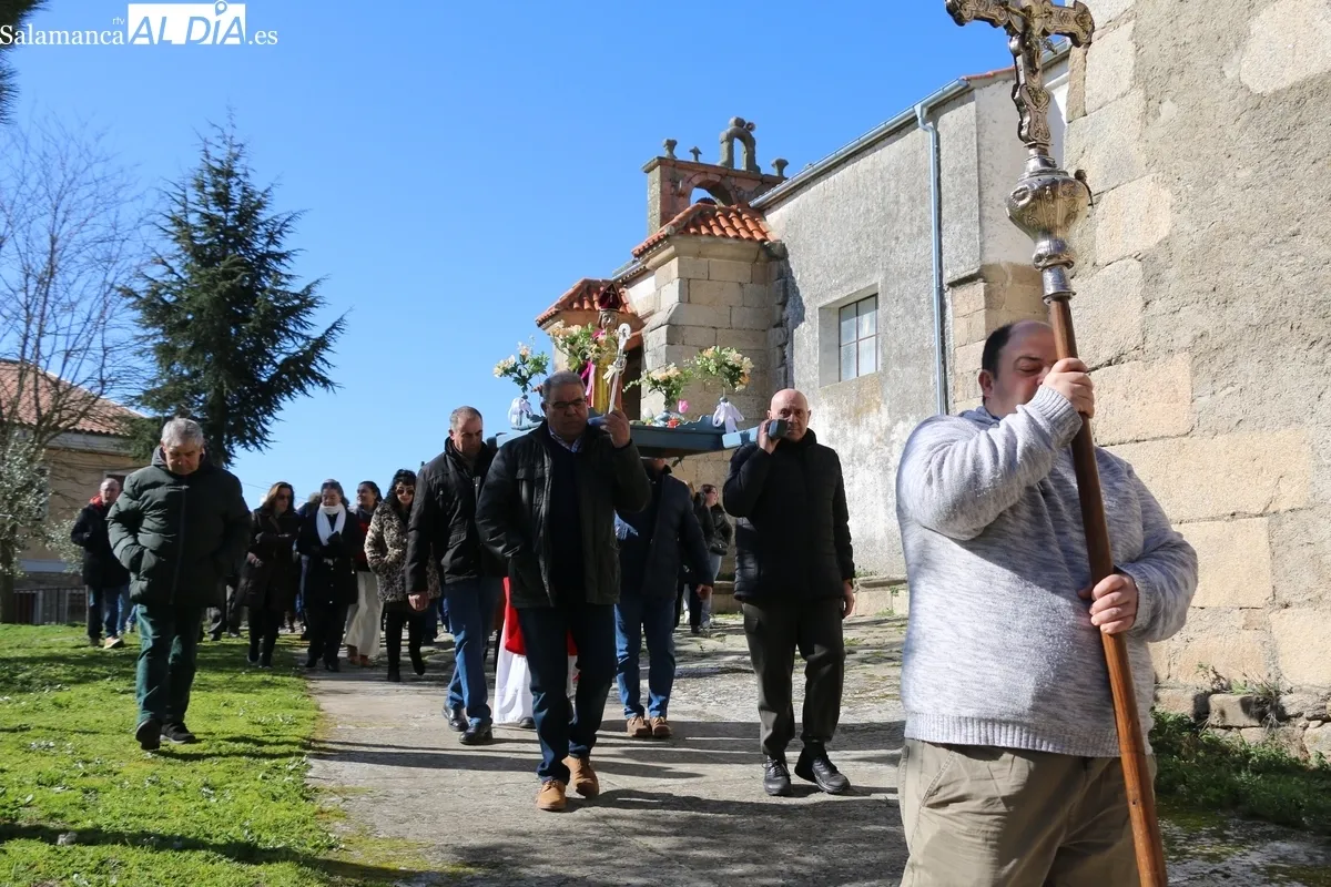 Celebración de San Blas en Peralejos de Abajo / CORRAL
