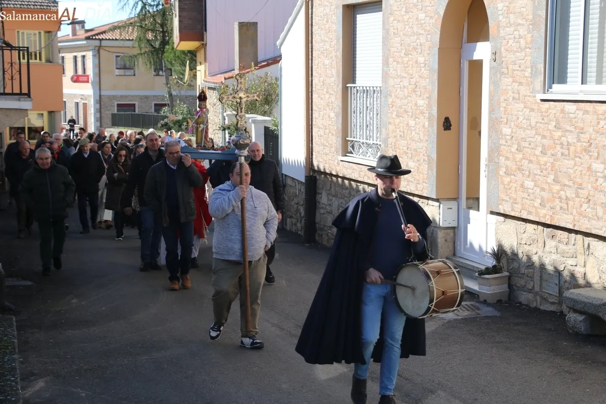 Celebración de San Blas en Peralejos de Abajo / CORRAL