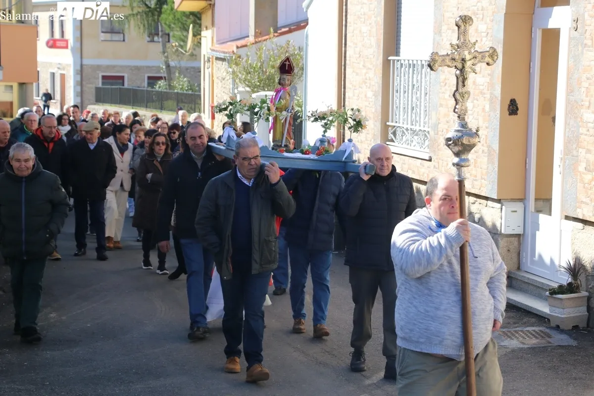 Celebración de San Blas en Peralejos de Abajo / CORRAL